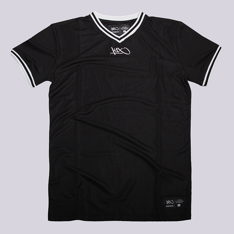 мужская черная футболка K1X Hardwood Double x Shooting Shirt 7200-0011/0010 - цена, описание, фото 1